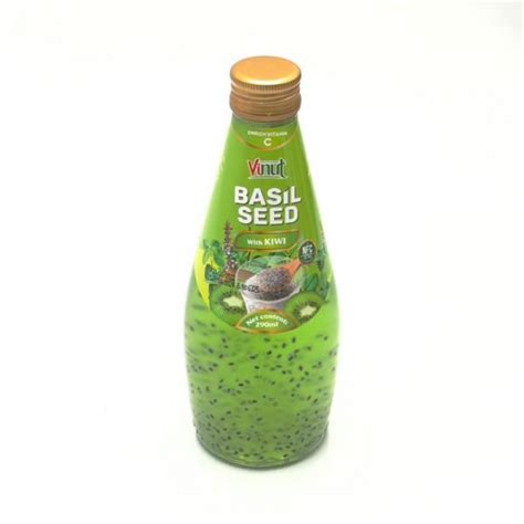 Vinut Basil Seed With Kiwi 290ml - Sweet and Soda