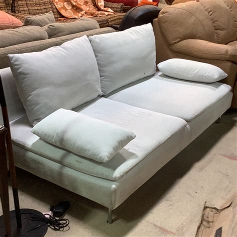 Modern White Couch – Habitat for Humanity Greater Ottawa ReStore