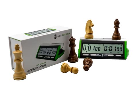 Ce Classic Clock Chess Evolution