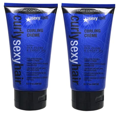 Pack Of 2 Curly Sexy Hair Curling Creme For Curl Definition 51 Oz