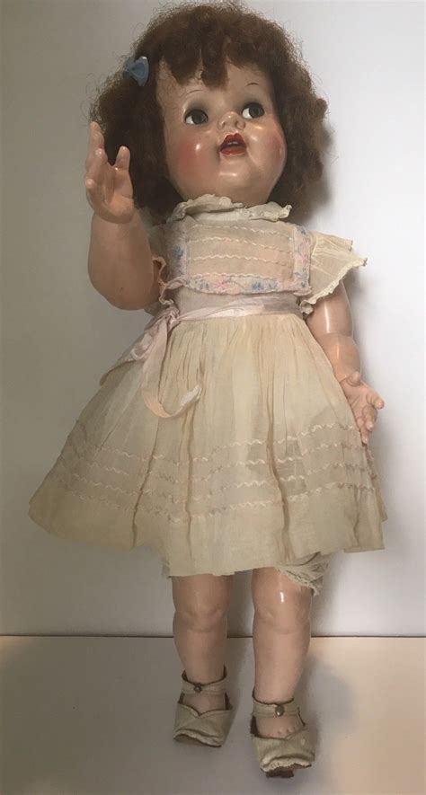 Vintage 1950s Saucy Walker Doll Ideal 22 Hard Plastic Vintage Flirty