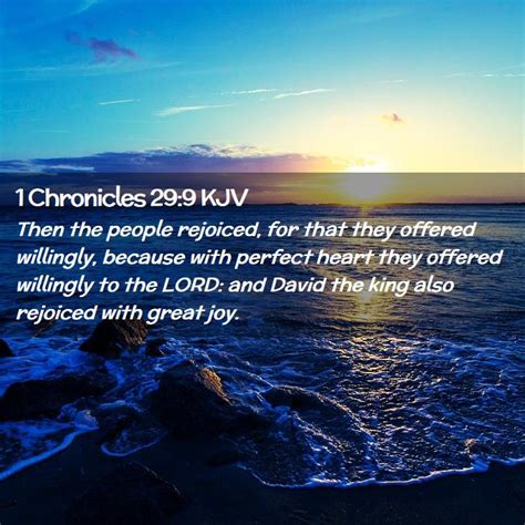 1 Chronicles 299 Kjv Bible Verse Images