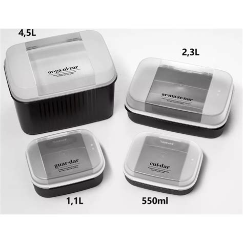 Pote Visual Box Tupperware Shopee Brasil