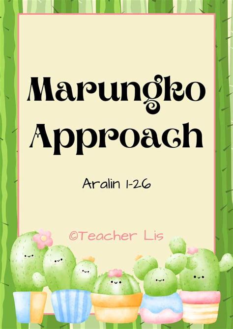 Marungko Approach Aralin 1-26 (27 pages) free bookbind | Lazada PH