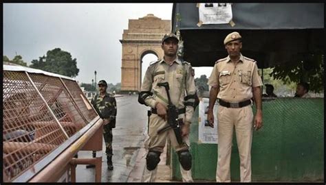 Delhi Police Intensifies Security Arrangements Ahead Of Independence