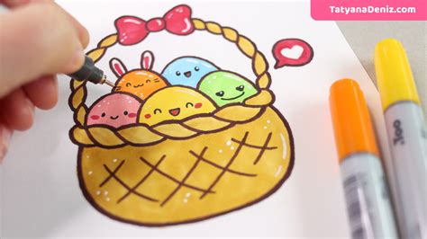 Food Easy Kawaii Cute Drawings For Kids - Half Revolutions