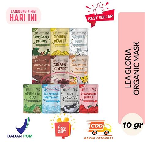 MASKER ORGANIK BUBUK BY LEA GLORIA TRAVEL SIZE 10GR LEA GLORIA FACE