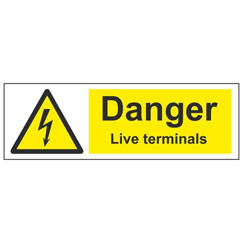 Danger Live terminals – Linden Signs & Print