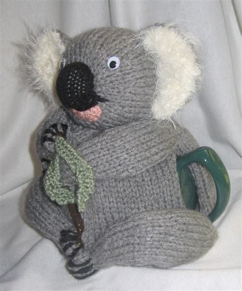 Koala Tea Cosy Knitting Pattern Pdf File By Automatic Etsy Australia