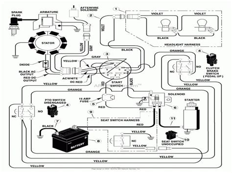 Briggs And Stratton 8 Hp Electrical Diagram 11 Hp Briggs And