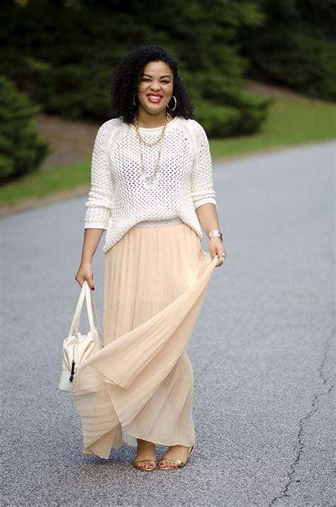 Cute Plus Size Pleated Skirts For Spring Style Page Of