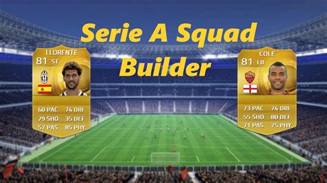 Cheap Serie A Squad Builder FIFA 15 Ultimate Team YouTube