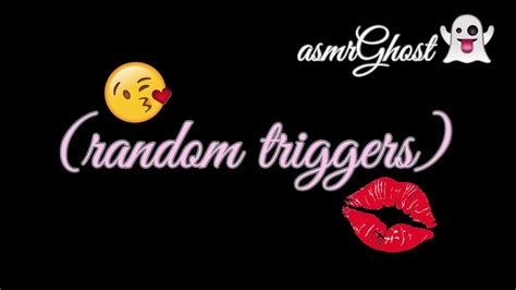 Asmr Random Layered Triggers💕 Youtube