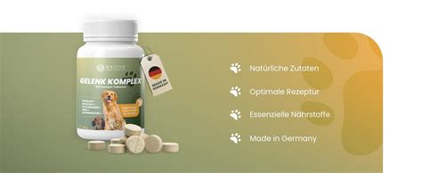 Maison Naturelle Gelenk Komplex F R Hunde Tabletten Gelenk