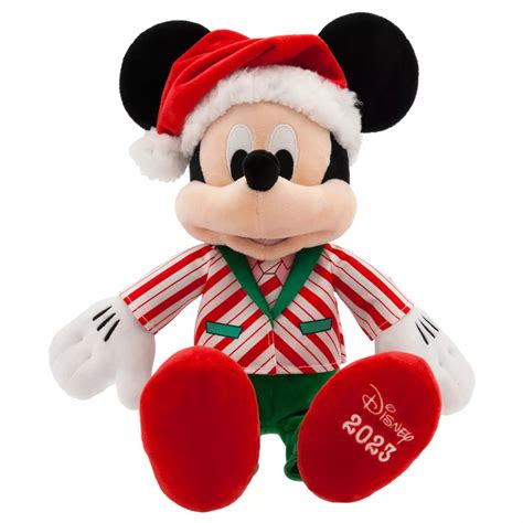 Disney Store Plush - MICKEY MOUSE CHRISTMAS 2023 Medium Soft Toy – JaqJnr