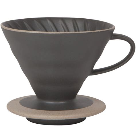 Pour Over Coffee Set In Matte Black Ceramic — Lockwood Shop