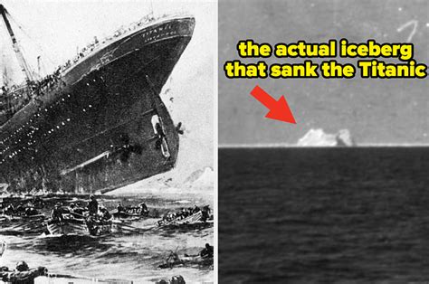 Real Photos Of The Titanic Sinking