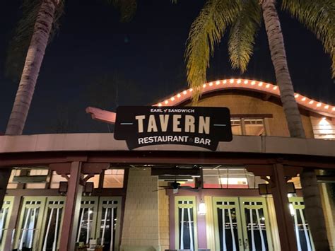 Earl Of Sandwich Tavern Sign Installed At Downtown Disney District