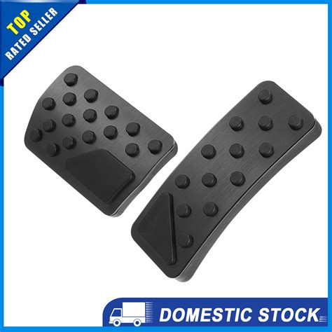 Pack Of For Dodge Durango Brake Pedal Pad Accelerator Pedal