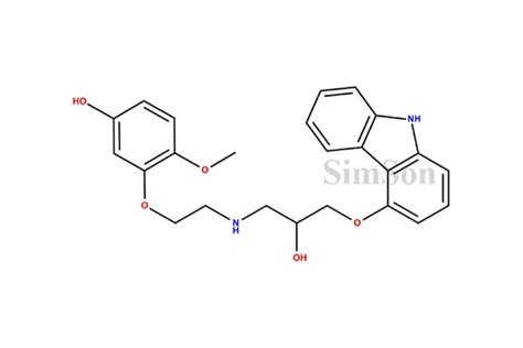 Hydroxyphenyl Carvedilol Cas No