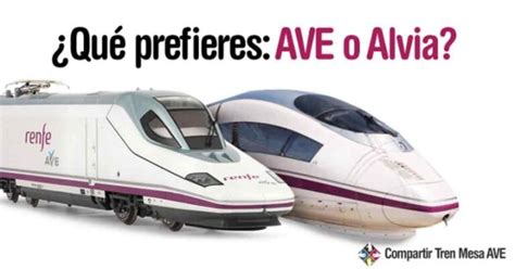 Diferencia Entre Alvia Y Ave Encuentra La Diferencia