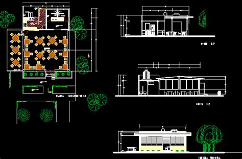 Bloques Autocad Cocinas Restaurants Near Warriorpole