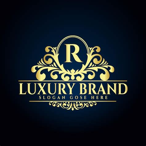 Cr Ation De Logo De Marque De Luxe R Concept De Logo Ornemental Lettre