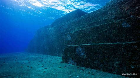 Yonaguni Gra Evina Podvodne Ru Evine Na Dnu Japanskog Mora Foto