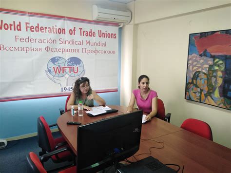 The WFTU Web Seminar “Gender equality and working women’s rights” for