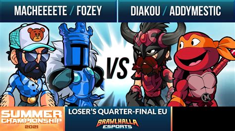 Fozey Macheeeete Vs Diakou Addymestic Losers Quarter Final