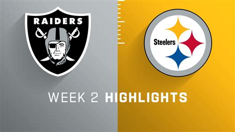 Las Vegas Raiders vs. Pittsburgh Steelers highlights | Week 2