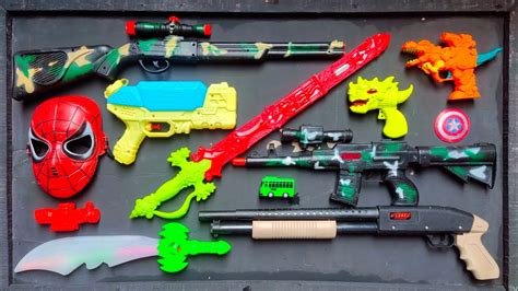 Tembak Tembakan Nerf Shotgun Assault Rifle Ak Sniper Rifle Cowboy