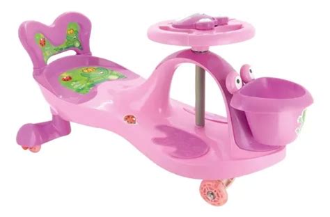 Carrinho Zippy Car Infantil Velotrol Azul Rosa Suporta Kg Frete Gr Tis