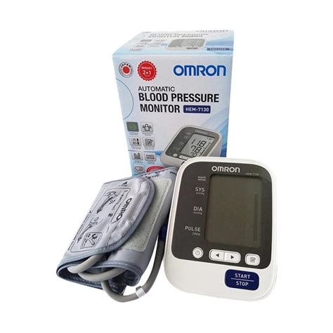 Jual Omron HEM 7130 Blood Pressure Monitor Tensimeter Digital Di