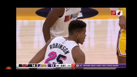 Heat Vs Lakers 1st Quarter P2 Youtube