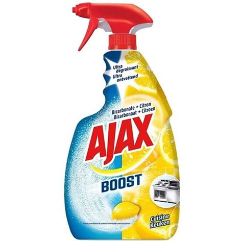 Lot De Ajax Boost Nettoyant Multi Surfaces Bicarbonate Citron