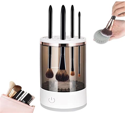 Makeup Brush Cleaner Machine Electric Makeup Brush Cleaner Automatic Spinning