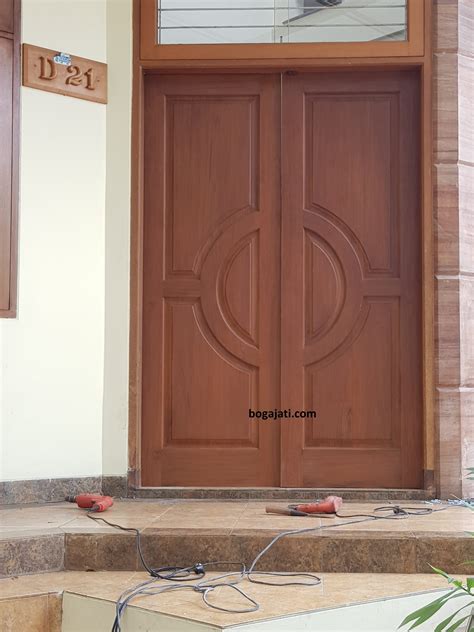 Kusen Pintu Kayu Jati Jual Pintu Kayu PK Boga Jati