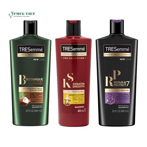 Tresemme Shampoo Bottle 400ml All Variants Wholesale Exporter Fmcg Viet