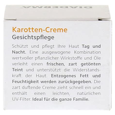 Erfahrungen Zu Diaderma Karotten Creme Milliliter Medpex