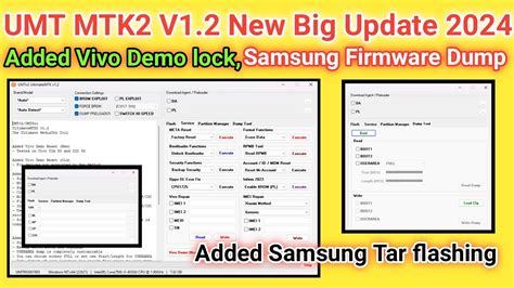 UMT Pro New Update MTK2 V1 2 2024 UMTPro UltimateMTK V1 2 Vivo Demo