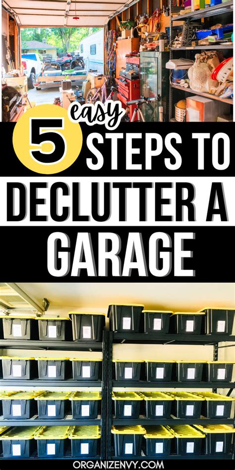 How To Declutter Your Garage Now 5 Foolproof Steps Garage Storage