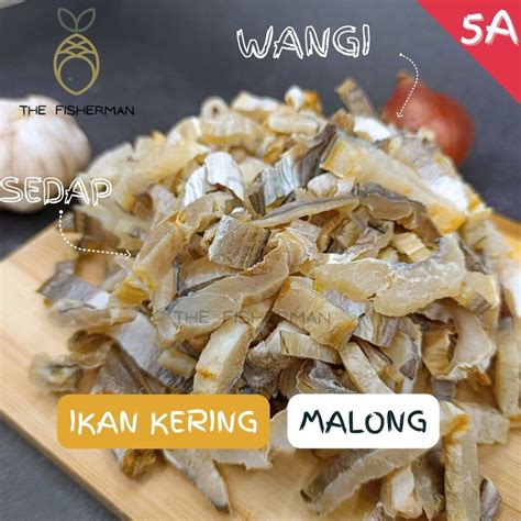 Ikan Masin Malong 5a Siap Hiris 250g500g1kg Dried Salted Fish The