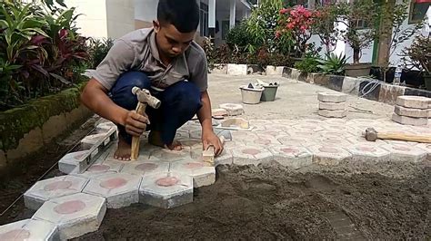 Cara Pasang Paving Block Sendiri Dengan Mudah Lihat Yuk Bangizaltoy