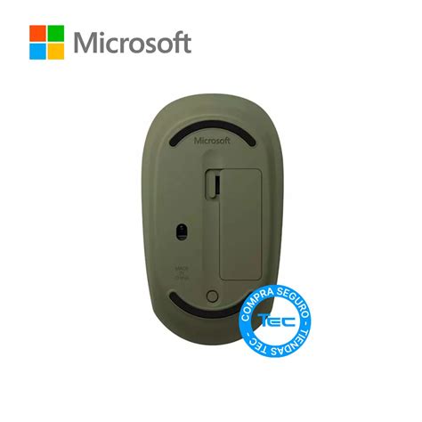 Mouse Microsoft Bluetooth Green Militar | Tiendas TEC