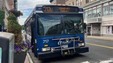 Ride On CTTransit 717 On Route 212U YouTube