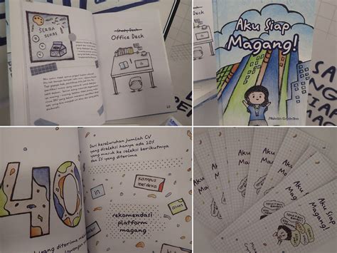 Perancangan Komunikasi Visual Publikasi Buku Aku Siap Magang