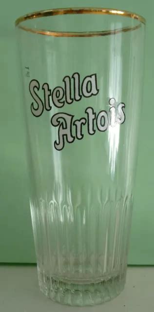 COLLECTOR ANCIEN Verre A Biere Stella Artois 25 Cl St10 B EUR 4