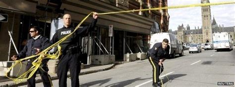 Ottawa Shootings Key Moments And Reaction In Video Bbc News