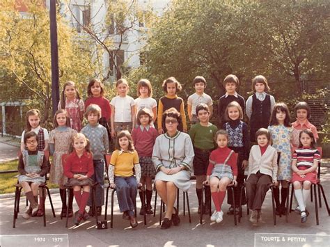 Photo de classe 10ème 74 75 de 1974 ECOLE MADELEINE MICHELIS Copains